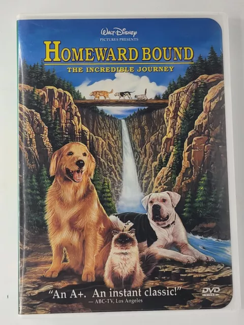 HOMEWARD BOUND: INCREDIBLE Journey (DVD, 1993) $4.90 - PicClick