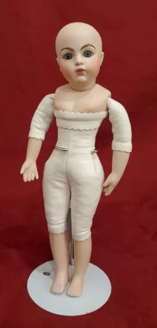 Beautiful 12.5" Antique Reproduction Bru Jne Bisque Doll 1976