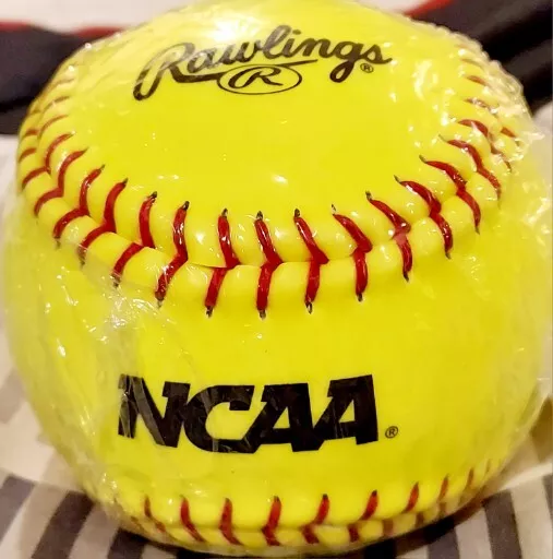 Rawlings NCAA Recreational Fastpitch Softballs, 11 inch, 4 Count
