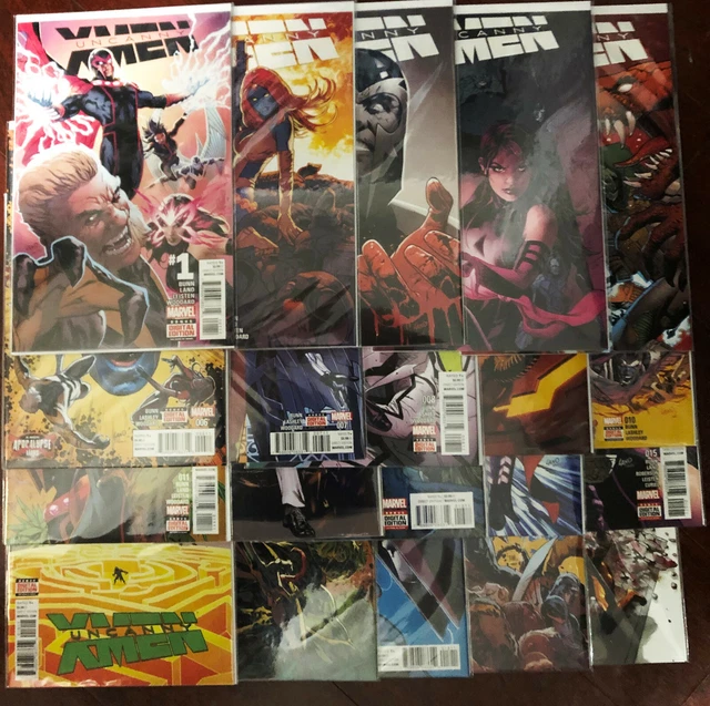 UNCANNY X-MEN VOL 4 Magneto Psylocke Sabretooth Mystique Monet MARVEL NM/VF