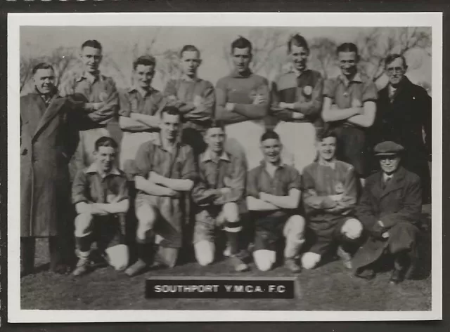 Ardath-Fotokarten A Lancs Fussball 1936 (Lf110) - #031- Southport Ymca Fc