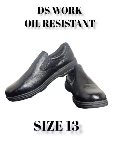 DS Work Oil & Slip Resistant Non-Marking Casual Shoes Size 13 W Manager LNC