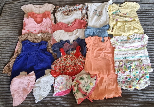 Baby Girl Spring/Summer clothes Bundle 3-6 Months outfits, dresses