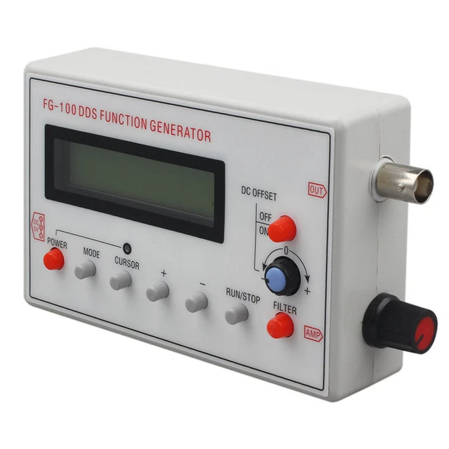 Generatore di frequenza segnale funzione FG-100 DDS 1 Hz - 500 KHz L6O8