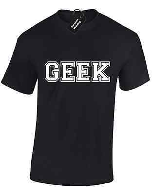 Geek Uomo T Shirt Gamer Gaming PC Programmatore di Computer NERD DIVERTENTE Top