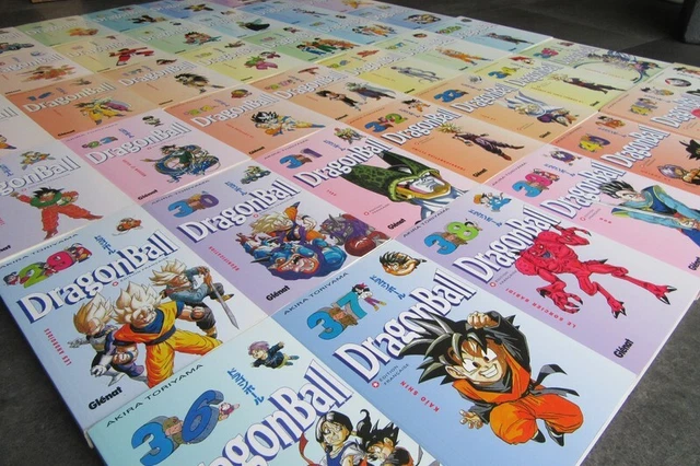 DRAGON BALL EDITION Pastel Glénat Intégral Tomes 1 à 42 (comme neufs
