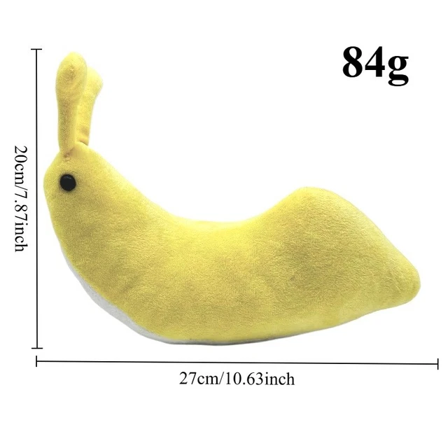 Squishable Mini Banana Slug Plush Toy - Adorable Soft Stuffed Animal