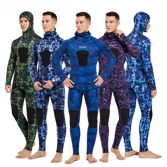 Traje de neopreno 3MM hombre Surf buceo natación pesca submarina de dos piezas