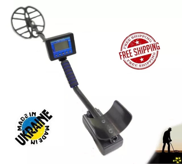 Metal Detector Fortune M discrimination Waterproof coil DD30X32cm. Search gold.