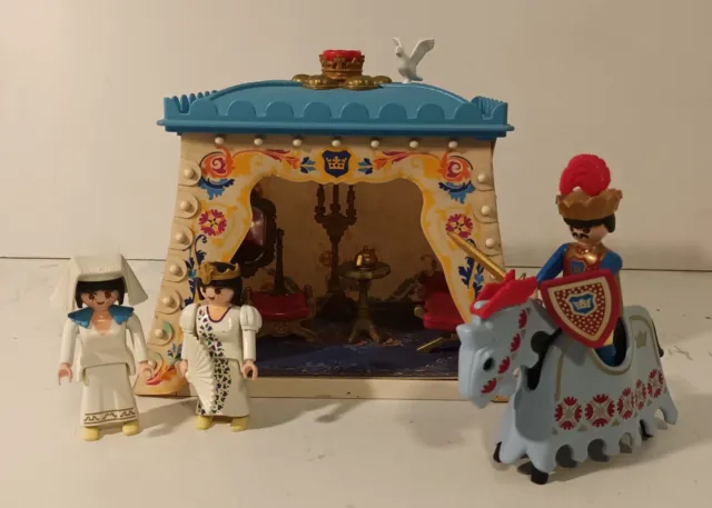 Playmobil 3837 Königliches Ritter Zelt mit Zubehör