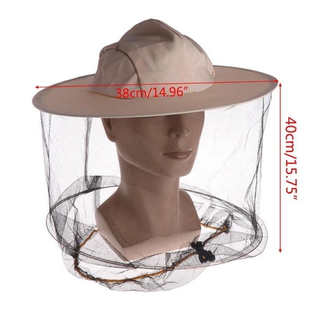 Bee Keep Professional Beekeepers Hat With Wide Brim Face Thicken Z4L3