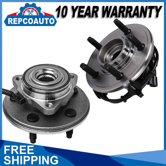 2PC FRONT WHEEL Bearing Hub For Ford Explorer Mountaineer Lincoln