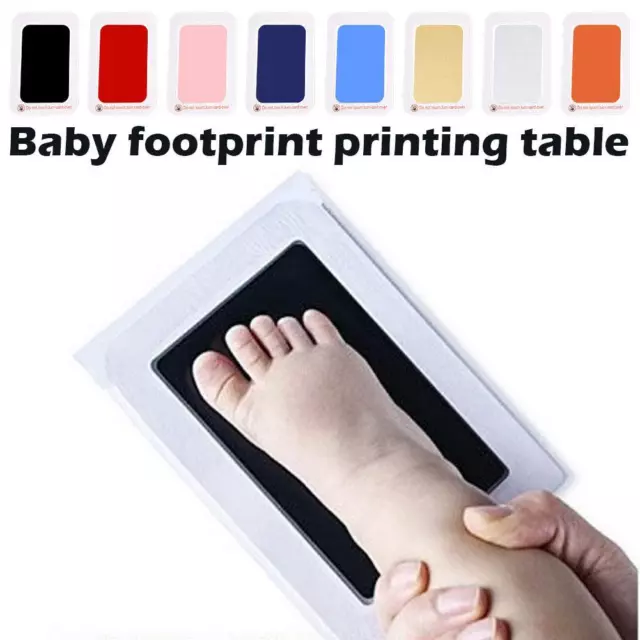 1*Baby Paw Print Ink Pad Pet Dog Cat Handprint Footprint Pads Kit Stamp Souvenir