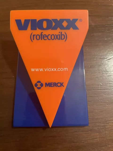 VIOXX rofecoxib Pharmaceutical Drug Rep Advertising Magnetic Clip