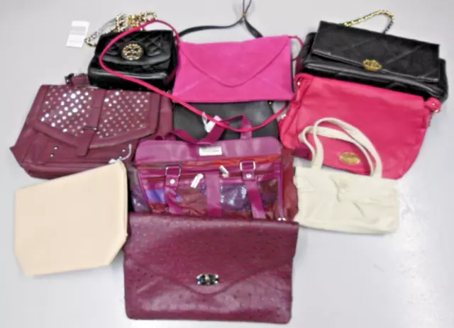 WOMEN'S BAG BUNDLE x 10 inc NATHALIE ANDERSEN ACCERSORIZE AVENUE