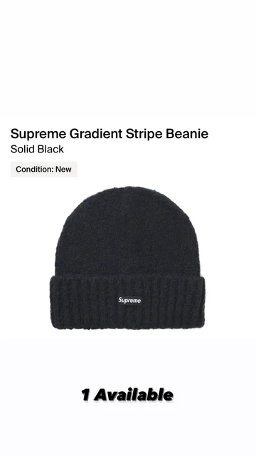 Brand New! Supreme Gradient Stripe Beanie