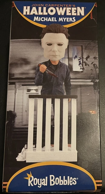 Royal Bobbles Michael Myers Bobblehead from 1978 Halloween Movie John Carpenter