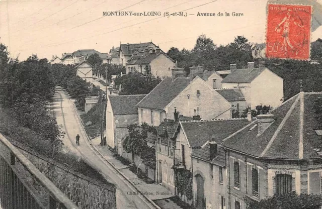 MONTIGNY-sur-LOING  - Avenue de la gare