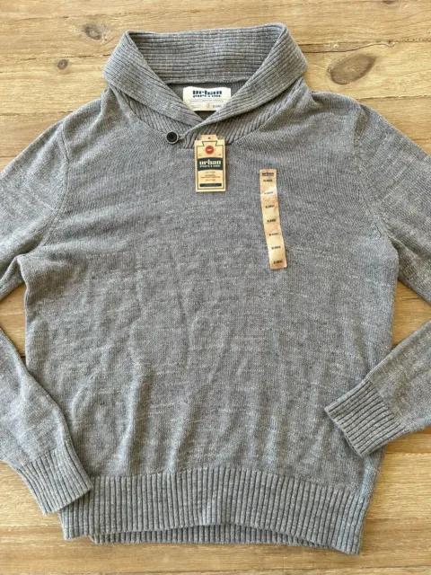 URBAN PIPELINE MENS Sweater XL Gray Cowl Neck Pullover NEW $24.50 ...