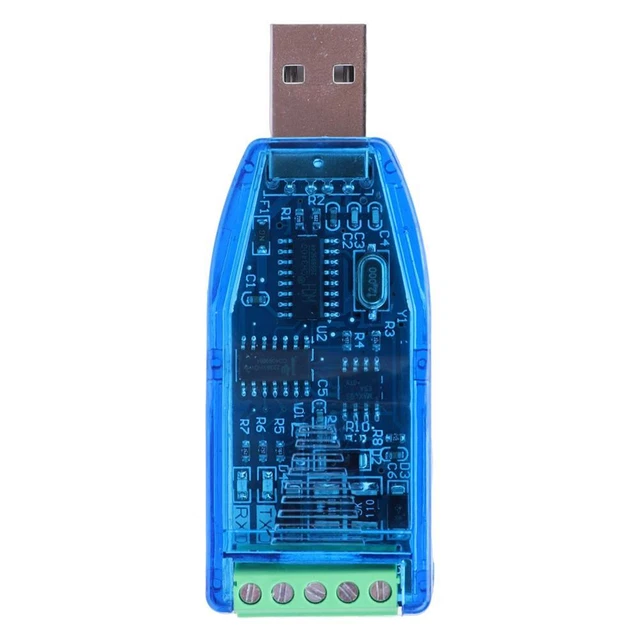 INDUSTRIAL USB TO RS485 Converter Module TVS Protection Serial Line ...