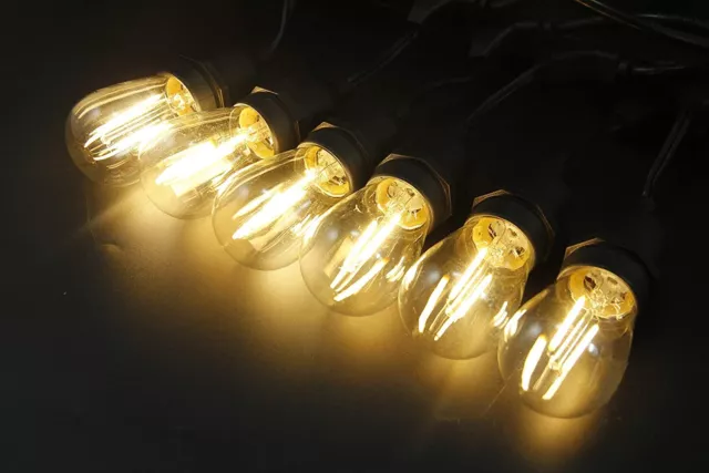 BRIMAX E27 LED Edison lampe im Freien2W das Ersetzen von String birne Glühlampen 2