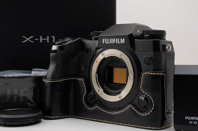 Near Mint in Box 9900 shots Fujifilm X-H1 Mirrorless Digital Camera Body w/Case
