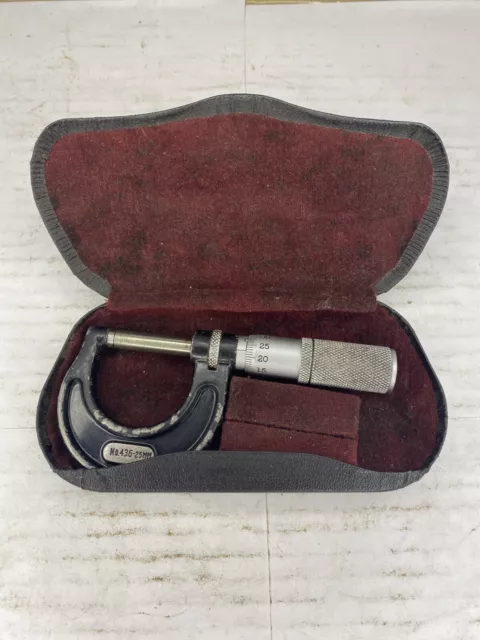 Starrett Micrometer No.436 -25mm