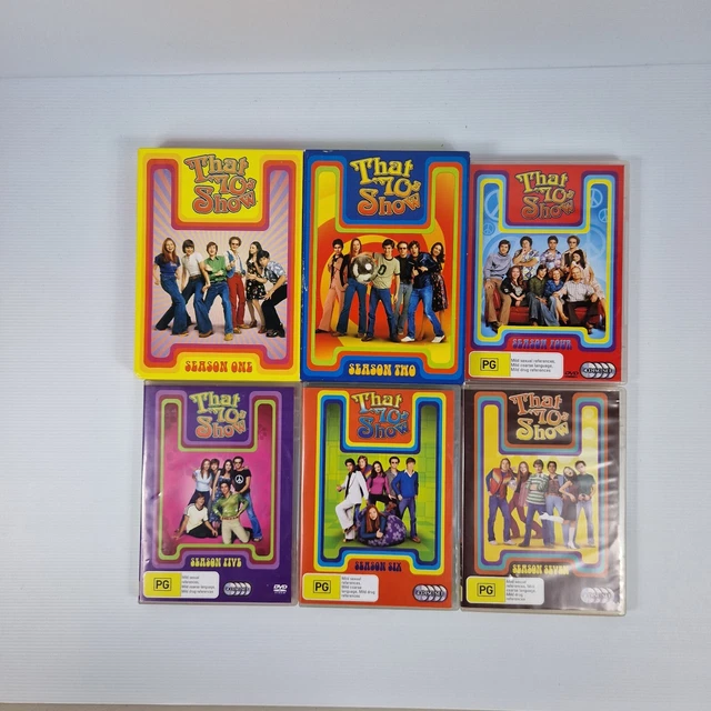 That 70's Show Season 1 2 4 5 6 7 DVD Region 4 24 Discs