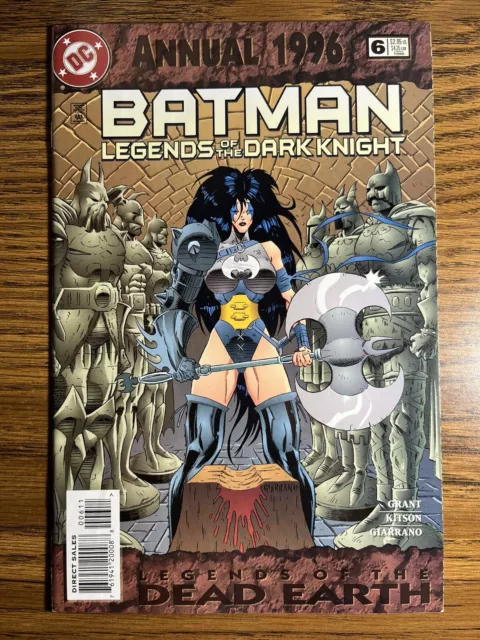 Batman Legends Of The Dark Knight Annual 6 Vince Giarrano Cover  Dc Comics 1996