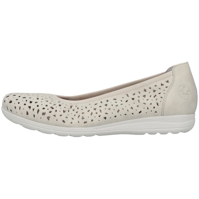 Rieker L9365 Ballerines pour Femmes Chaussures Basses Mocassins Schlupfschuhe
