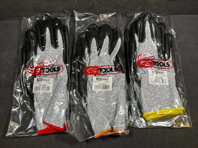 KS Tools Estremamente Resistente-Tagli Guanti, 3er Set M