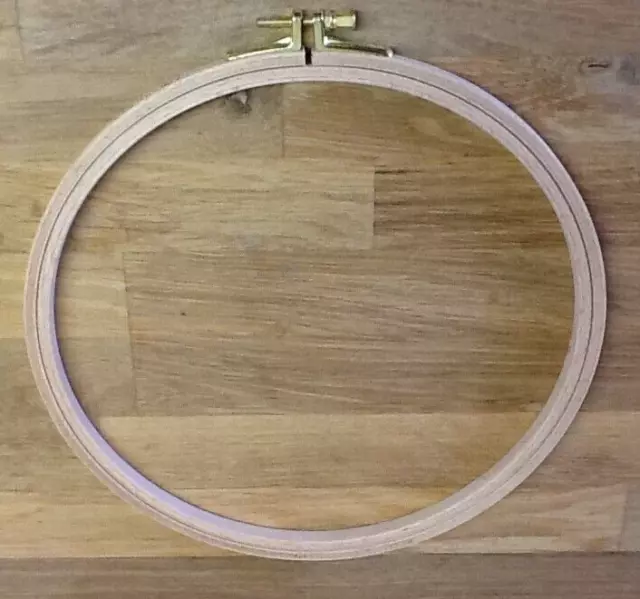 Nurge wooden Embroidery hoop 11 " (  28 cm ) hoop No.7