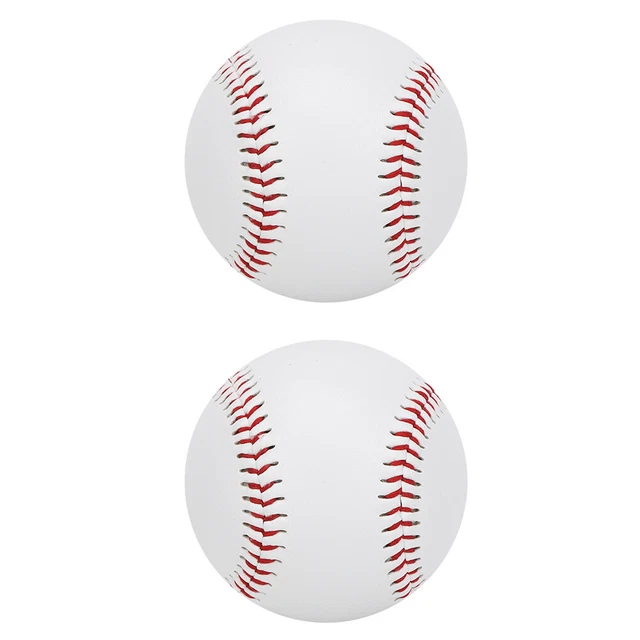 2 Stück PU Elastischer Verschleißfester Basisball Softballball Weiche