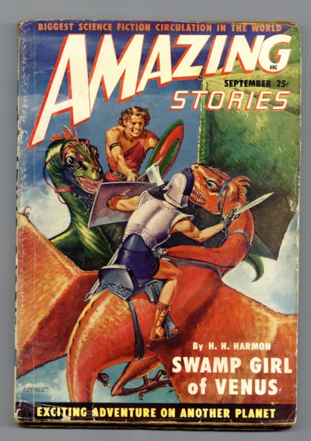 Amazing Stories Pulp Sep 1949 Vol. 23 #9 VG 4.0