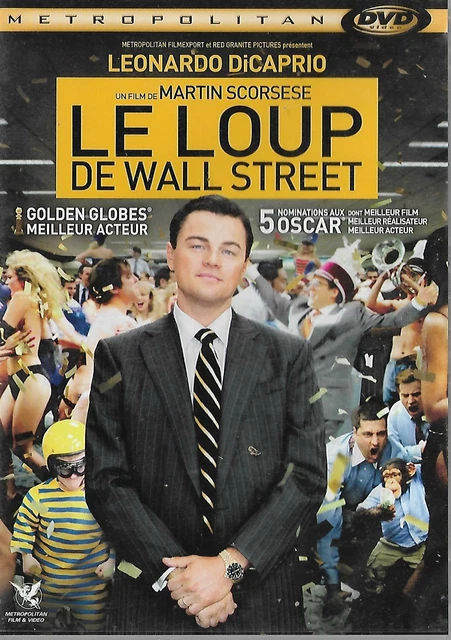 Le Loup De Wall Street Leonardo Di Caprio / Martin Scorsese        Tres Bon Etat