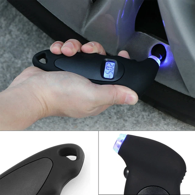 Digital Car Tire Tyre Air Pressure Gauge Meter LCD Display Manometer Barometers