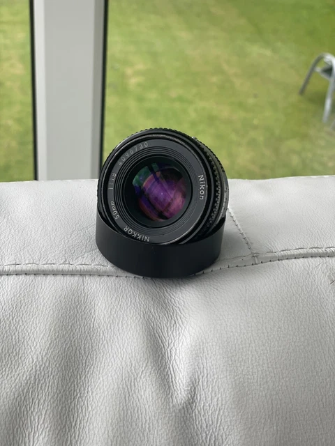 Objectif Nikon Nikkor 50mm f/1,8 Ais Ai pancake - Photo, audio & vidéo Objectif Nikon Nikkor 50mm f/1,8 Ais Ai pancake - Photo, audio & vidéo