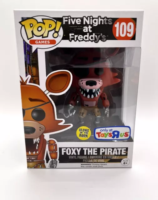 Funko Pop! Games Five Nights at Freddy's Foxy the Pirate with Freddy FYE  Exclusive 2 Pack - US