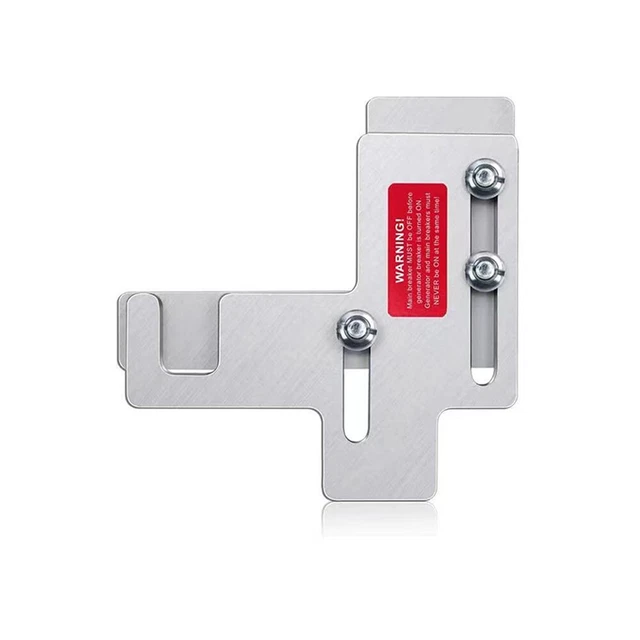 Kit di interblocco generatore efficiente per pannelli 150/200 ampere mai senza alimentazione