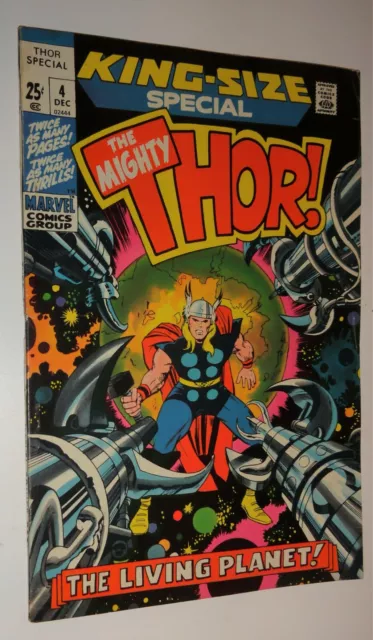 Thor King Size Special #4 Kirby Classic  Vf Area 1971