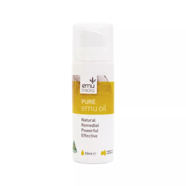 New Emu Tracks Pure Emu Oil 50ml Bio-Active Emu Oil