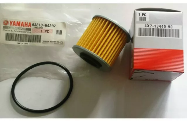 Kit Tagliando Filtro Olio + Oring Guarnizione Originale Yamaha Xv Virago