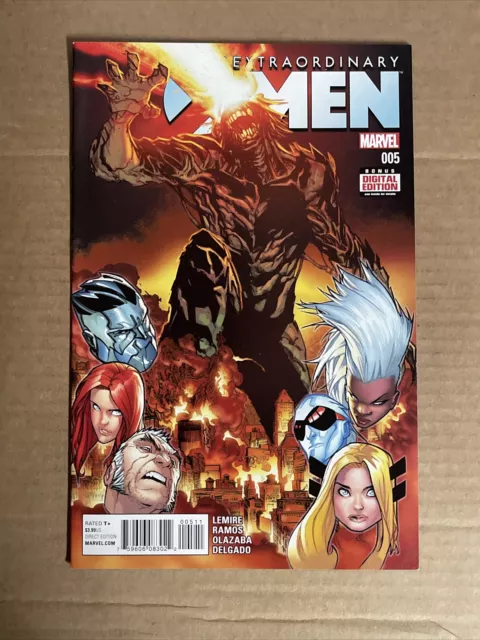 Extraordinary X-Men #5 First Print Marvel Comic (2016) Storm Jean Grey Logan