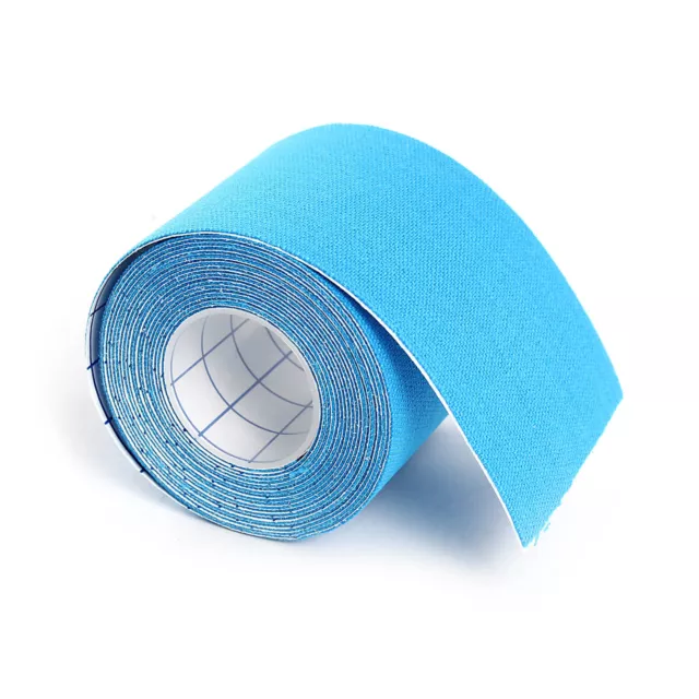 LUXTRI Rotolo per taping kinesiologico 250x5cm blu ipoallergenico impermeabile