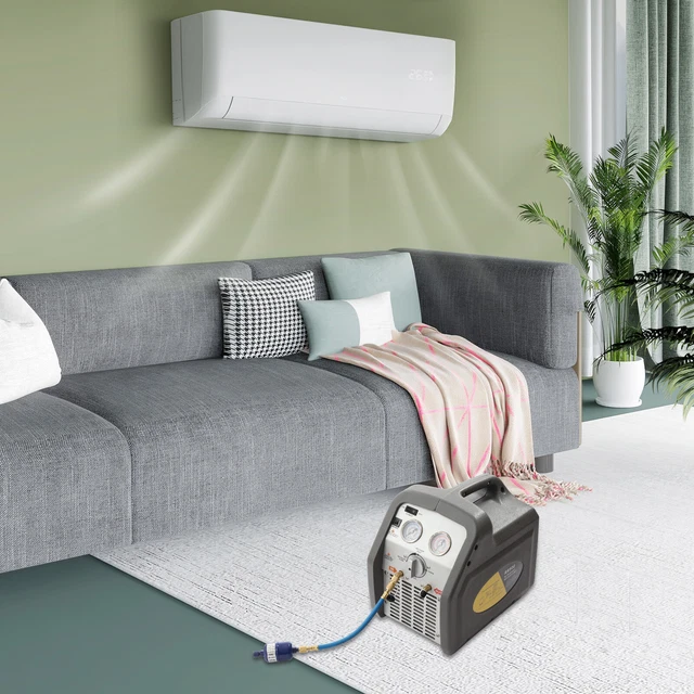 1/2HP AC AIR Conditioning Refrigerant Recovery Unit Recycling Machine