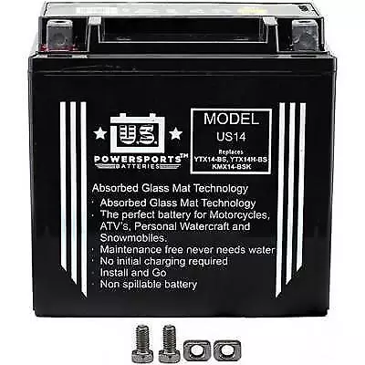 US POWERSPORTS BATTERY FOR Yamaha GTS 1000 A ABS 1999