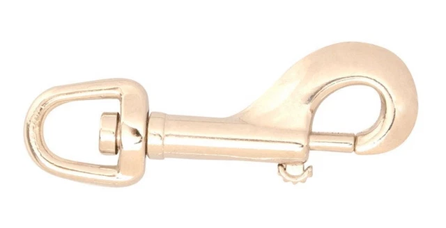 Campbell T7615412 Zinc 70 lbs. Capacity End Bolt Snap 3/4 in. (Pack of 10)