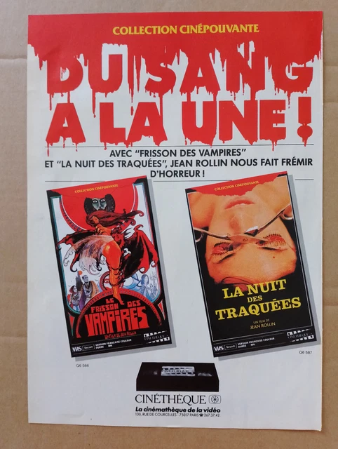 Le frisson des vampires en Streaming sur Action