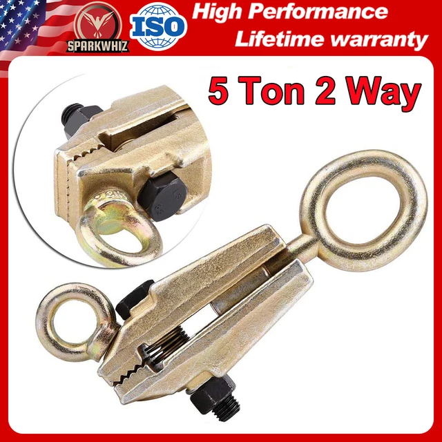 5 Ton Car Body Repair Tool 2 Way Puller Pull Clamp Grips Frame Self-Tightening