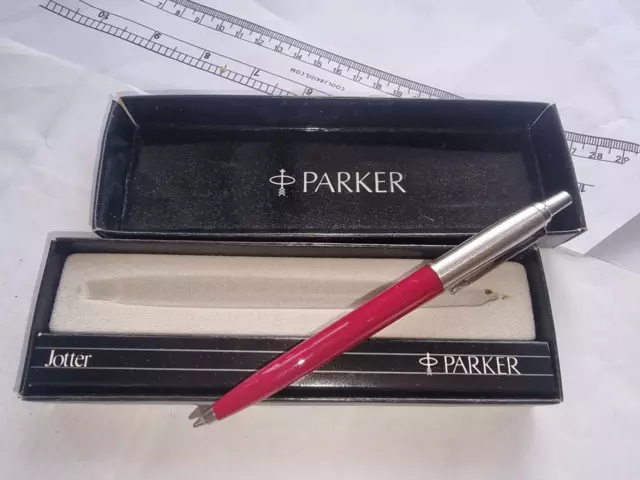 Vintage Parker Ball Pen w/Case, Made in Argentina#1